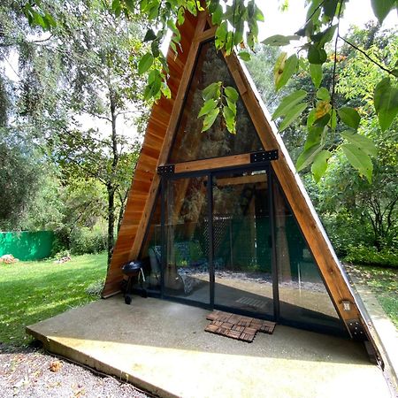 Cabanas Alpina, Romantica Y Acogedora A 10 Minutos Del Centro Tepoztlán Extérieur photo